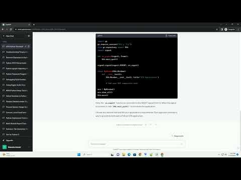 Are there any different ways to have Python GTK end itself
