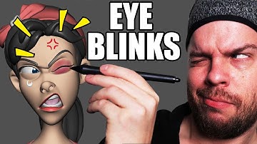 Animating Eye Blinks  ( Like a Pro)