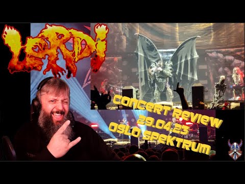 Concert Review | LORDI (Oslo Spektrum 29.04.2023) I WOULD LOVE TO BE A MONSTER MAN!!!🤘🤩