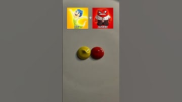 Mixing Emotions from InsideOut 2 - The Result Will Surprise You! (Part 14)#asmr #colors  #insideout2