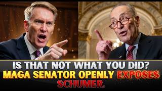 😱 Democrats Stunned! GOP Senator Drops BOMBSHELL on Schumer in Fiery Debate!