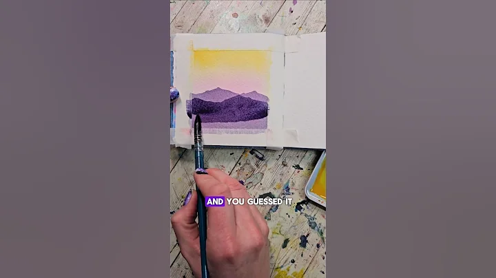 One of my all time favorite paintings to teach! #easywatercolortutorial thumbnail
