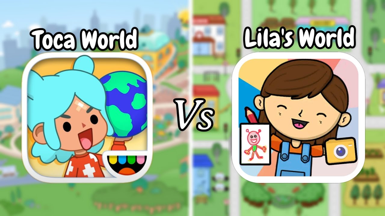 LILA'S WORLD VS TOCA WORLD | Toca Julia