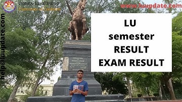 SEM V RESULTS OUT BCOM आ गया! जल्दी चेक करें #lucknowuniversity