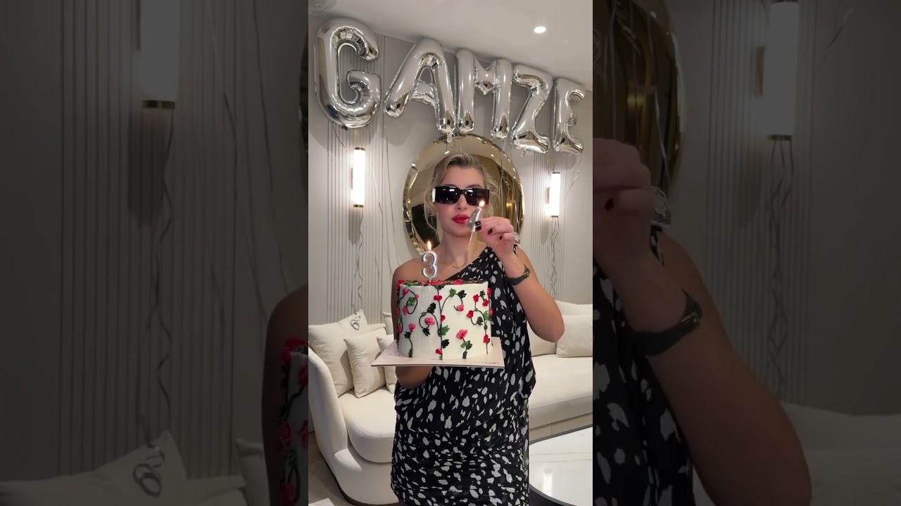 Gamze Erçel's EPIC 34th Birthday Reveal! 