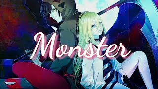 Nightcore - Monster (lyrics)