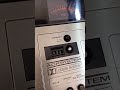 finalizada manutenção tape deck Akai GXC-75D agora está como se fosse novo.
