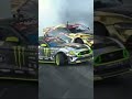 Vaughn Gittin Jr/Ford RTR Mustang vs Fredric Aasbo/Toyota GR Supra MK5 at Formula Drift Long Beach