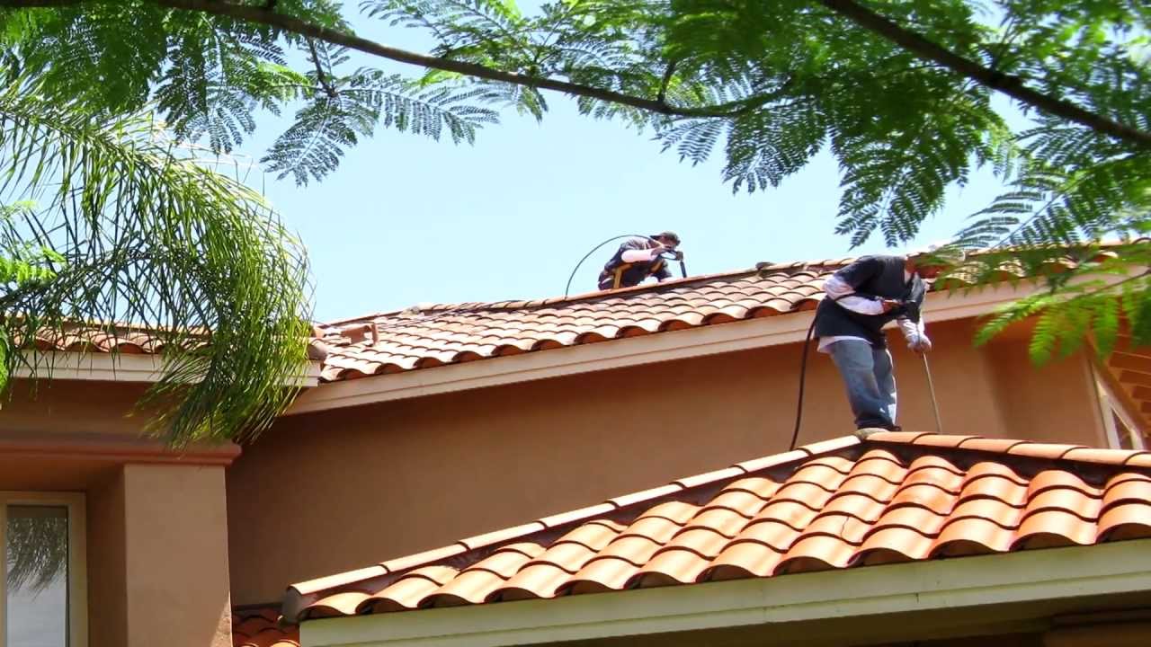 Roof Cleaning Los Angeles YouTube