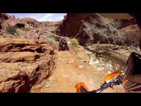 Kane Creek Canyon Dirt Bike Trail Moab Utah