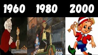 Evolution Of Pinocchio In 1960-2020
