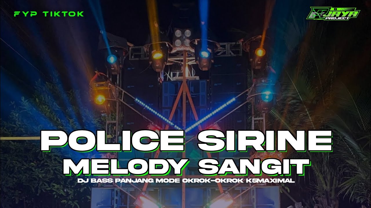 DJ BAHAN BATTLE MU POLICE SIRINE X MELODY SANGIT VIRAL BASS PANJANG 2K26