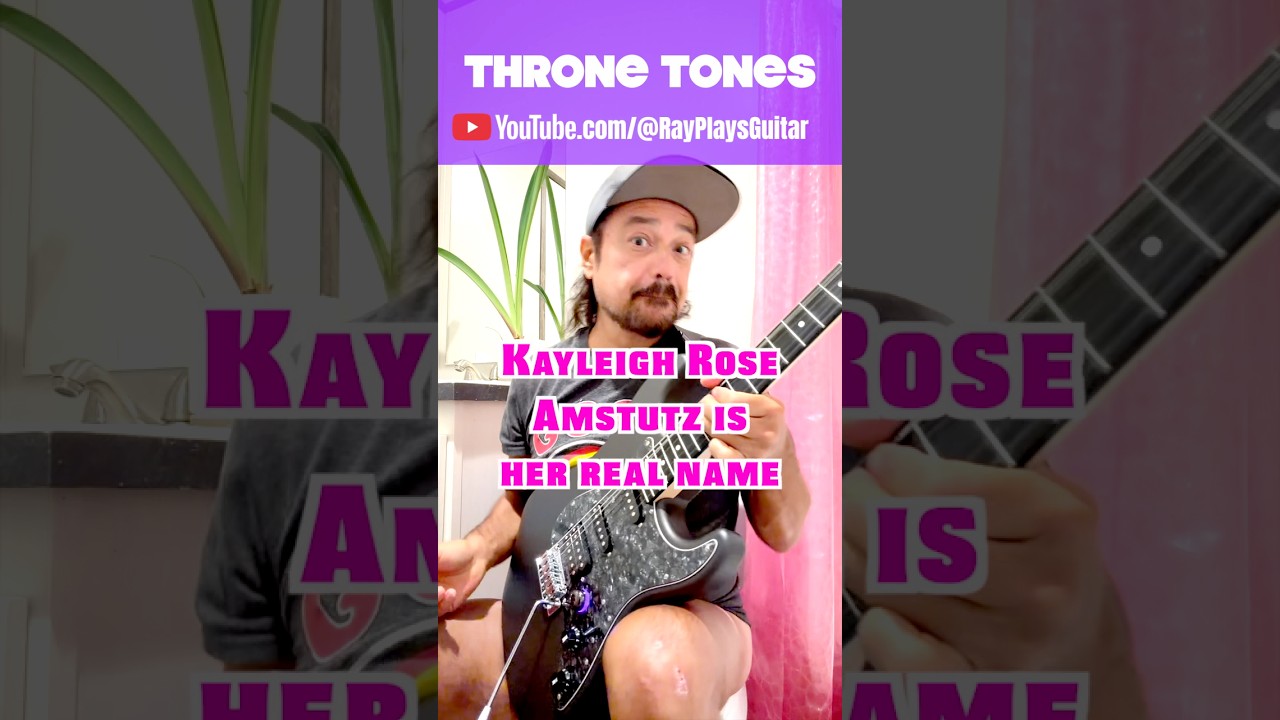 THRONE TONES: Pink Pony Club by Chappell Roan #short #chappellroan #rayplaysguitar #guitarsolo