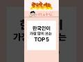 요즘 한국인이 제일 많이 쓴다는 어플 TOP5