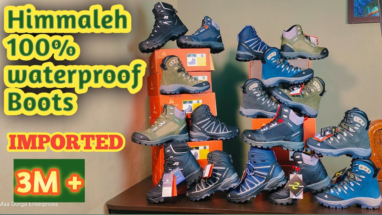 HIMMALEH 100 WATERPROOF HIKING \ TREKKING BOOTS \SNOW BOOTS \ BIKING