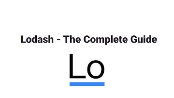 Lodash - The Complete Guide course