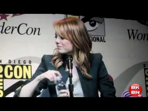 The Amazing Spider-man Movie WonderCon 2012 Panel With Emma Stone!