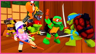 Roblox Tycoon สร้างบ้านเต่านินจา TMNT Battle Tycoon