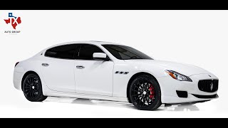 2015 Maserati Quattroporte GTS 530 Horsepower 3.8L V8 Twin Turbo - Premium & Sport Pkg - For Sale