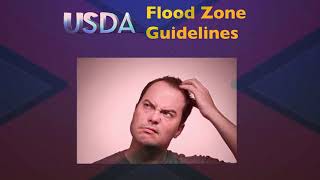 How do Flood Zone Maps affect USDA Mortgage Eligibility?