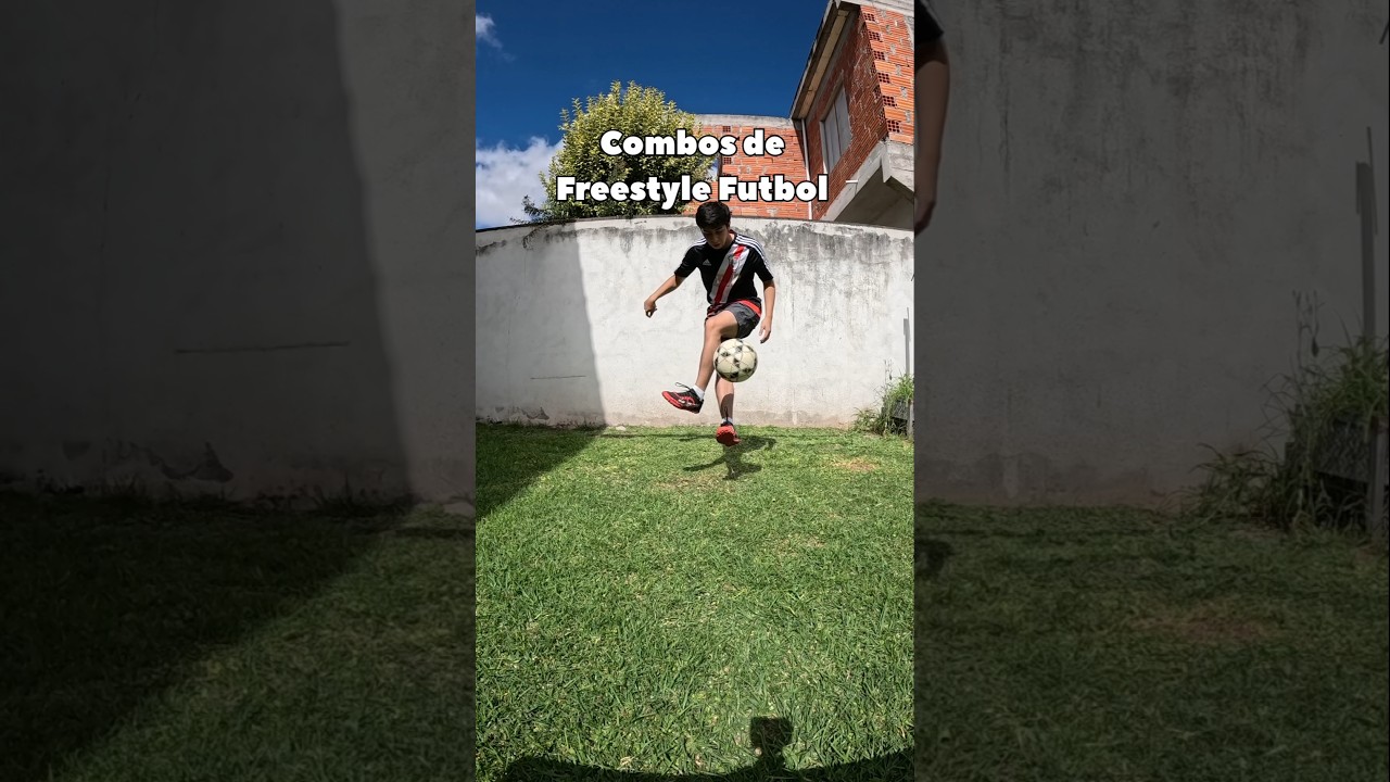 Combos de Freestyle Futbol 🔥 ⚽️ | AJ+HTW/HTW+AJ #freestyle #football #futbol #skills