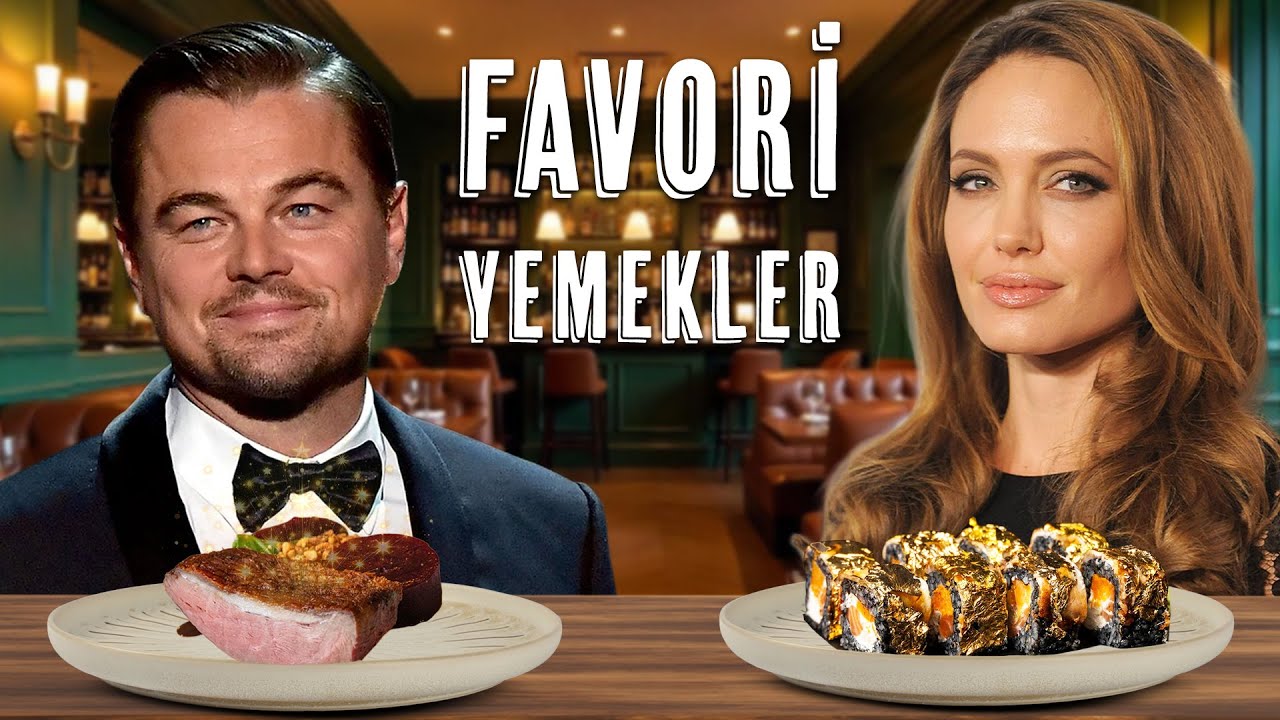 DÜNYACA ÜNLÜ OYUNCULARIN FAVORİ YEMEKLERİ!