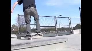 MANUAL TO KICKFLIP OUT SLOW MOTION