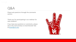 Fall 2017 New Graduate Student Webinar 3