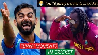 Top 10 Funny Moments in Cricket | Funny Moments in Cricket screenshot 3