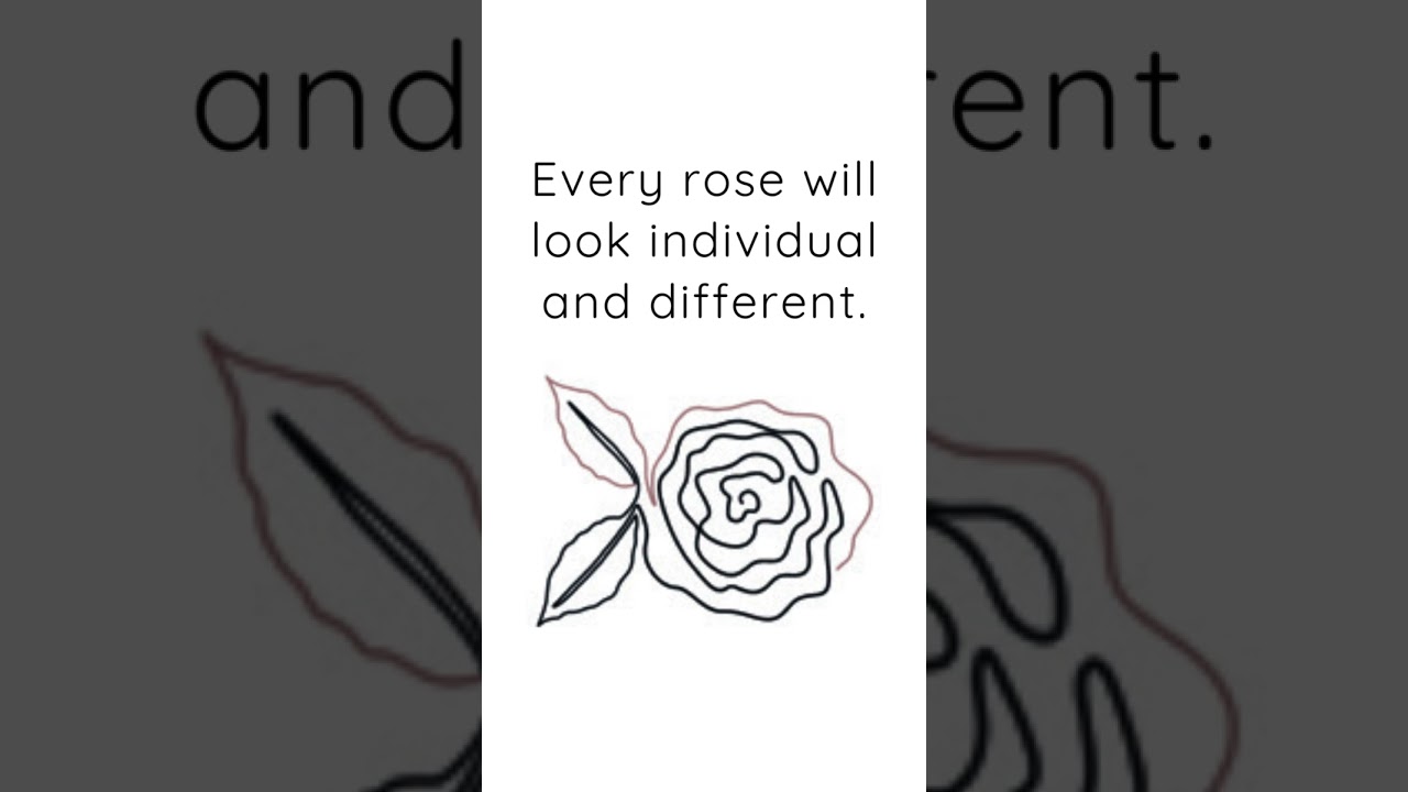 Draw a Rose