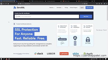 [Updated - English] New Interface - Create and install Free SSL Certificate with the help of ZeroSSL