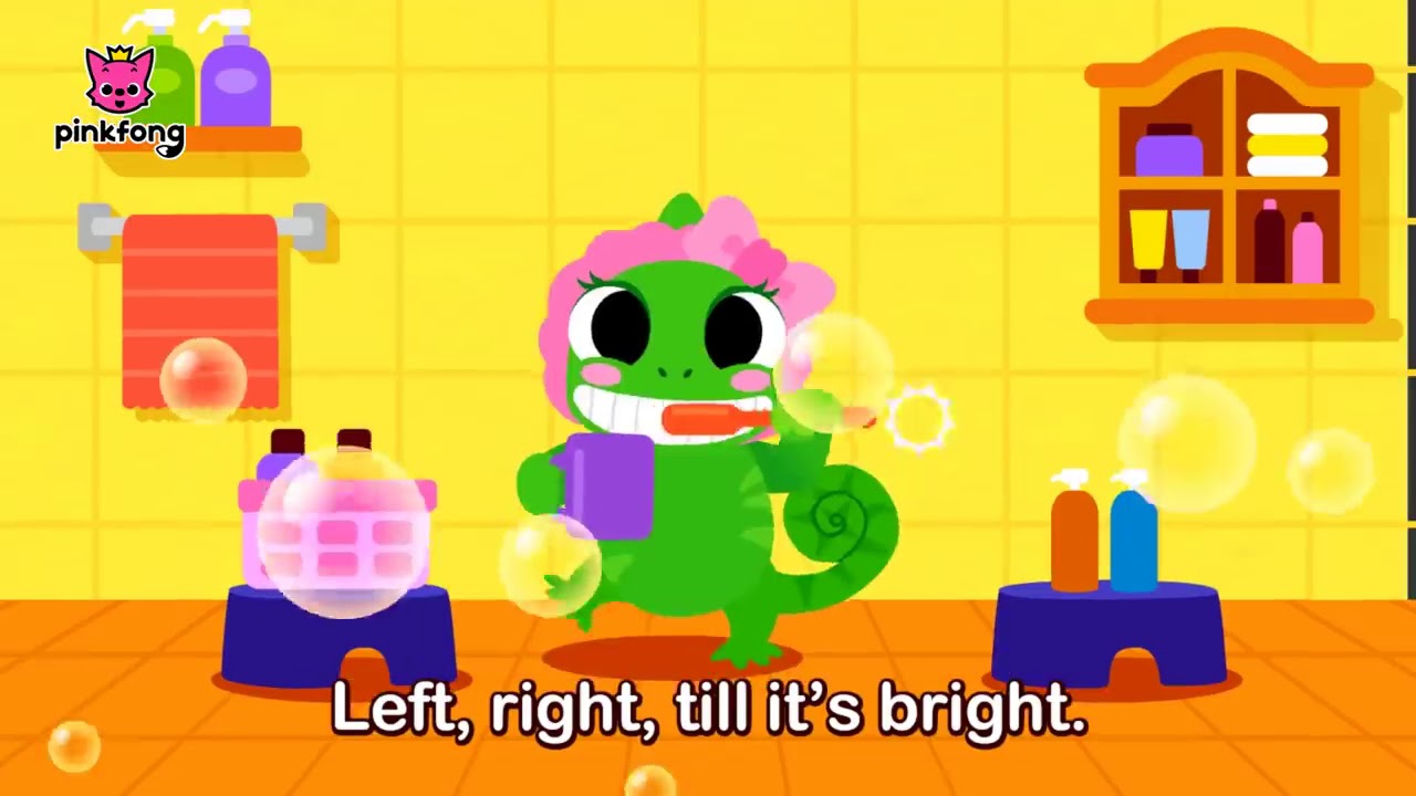 Brush Your Teeth Tooth Brushing Song Fun Rhyming Songs Pinkfong