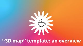 Famous Flourish “Tea Breaks”: “3D map” template — an overview Profile