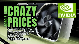 NVIDIA RTX 5090 & 5080 Pricing is INSANE! #nvidia #gpu #rtx5090 #5090 @3DGAMEMAN