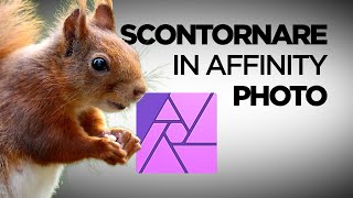 Affinity Photo - Scontornare