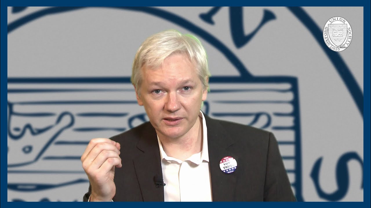 Fifth Estate Revealed!  Julian Assange  Oxford Union 
