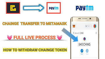 🤑 How To Withdraw Chainge Token || CHNG Transfer To Metamask Full Process 😱