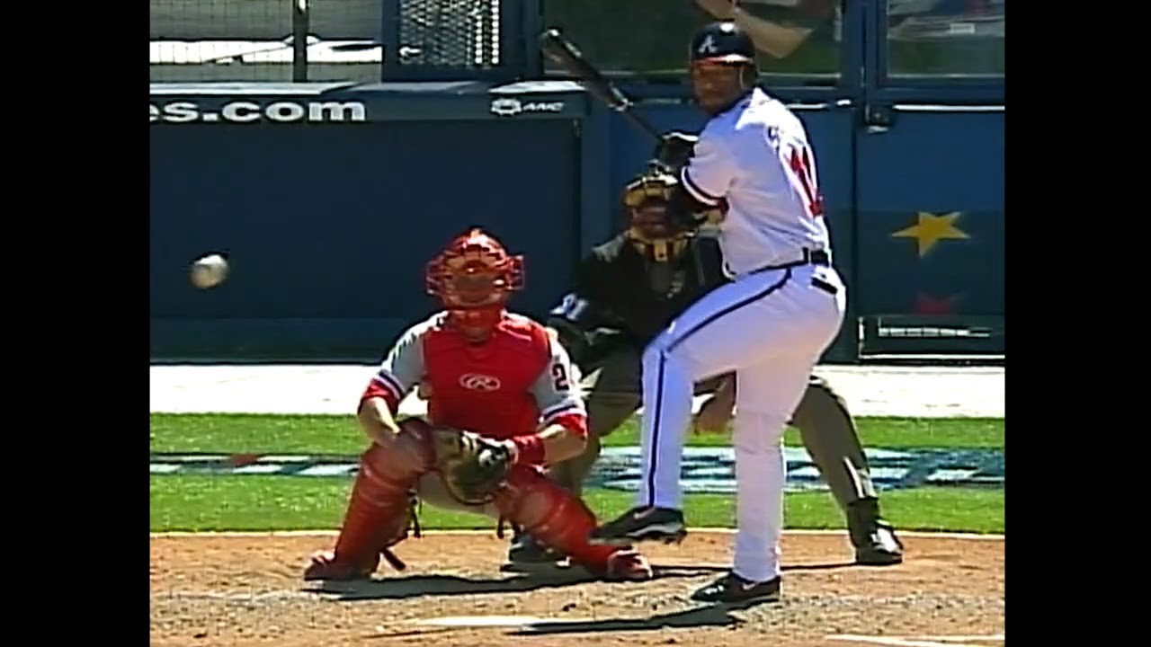 Gary Sheffield homers in his Braves debut