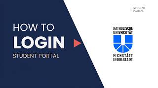 Catholic University of Eichstätt-Ingolstadt Login Portal | Student Login Guide 2026