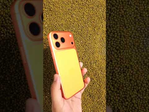 IPhone 17 Pro Max Orange Colour Vs S24 Ultra Display Comparison Very Impressive