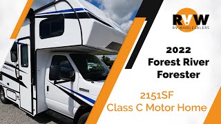 2022 Forester LE 2151SF Class C Motor Home Walk-Through