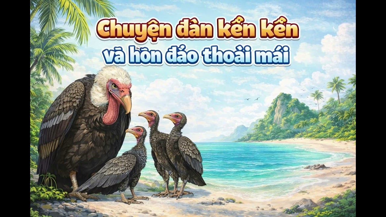 Chuyện đàn kền kền và hòn đảo thoải mái