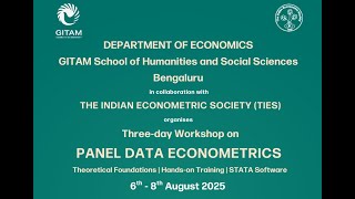 Dynamic Panel Data Analysis Part 1 – Dr  Bipin Sony | GITAM x TIES