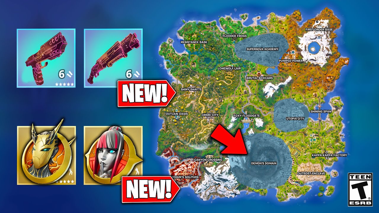 The NEW FORTNITE Update! (Chapter 6 Season 3) - YouTube