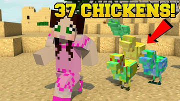 Minecraft : 37 EPIC NEW CHICKENS!!! (DIAMOND, TNT, EXPERIENCE, & MORE!) - Mod Showcase