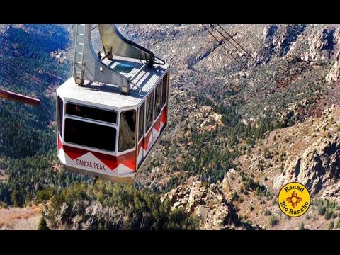 The DCS rides the Sandia Peak Tram in Albuquerque after finishing