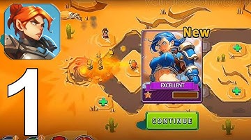 Rush Idle: Tower Defense Part 1 Gameplay Walkthrough Android IOS