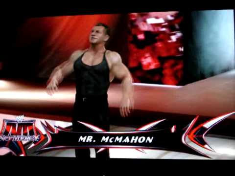 Vince McMahon Entrance Smackdown vs Raw 2009