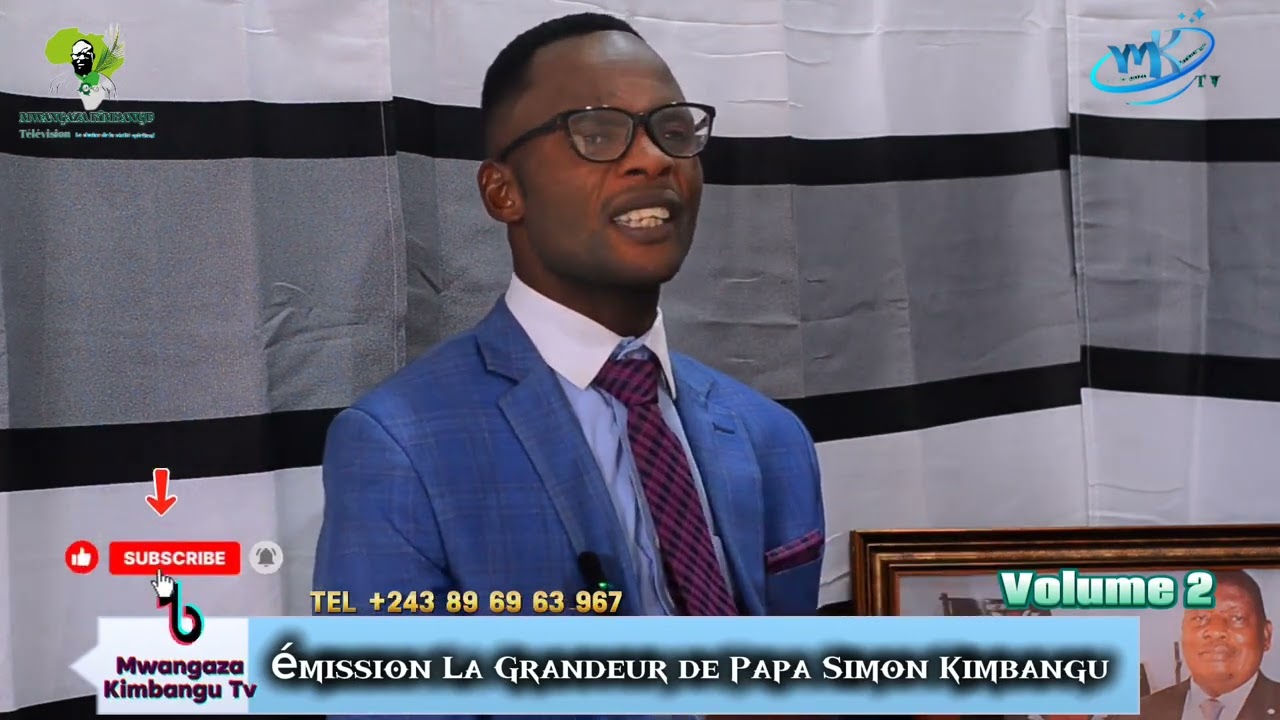 Émission sur La grandeur de Dieu Papa Simon Kimbangu avec comme invité spécial Papa yve simbi