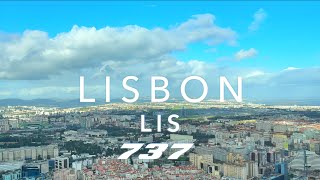 LISBON | BOEING 737 LANDING 4K